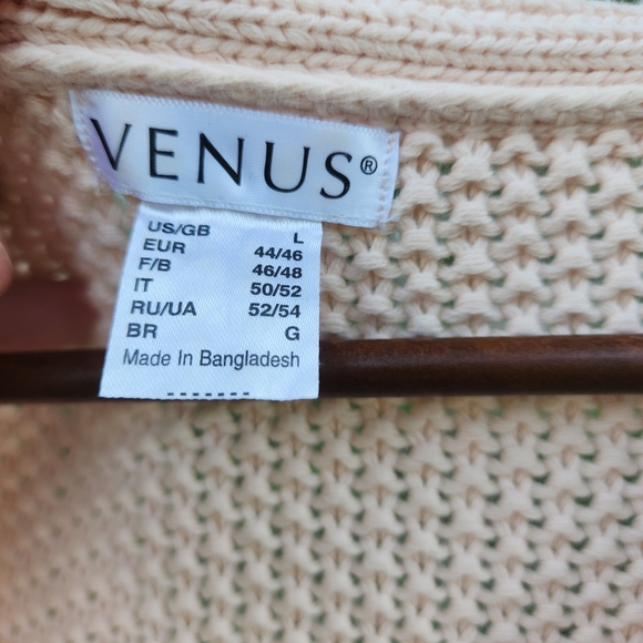 VENUS Cream Knit Dress - Picture 4 of 5